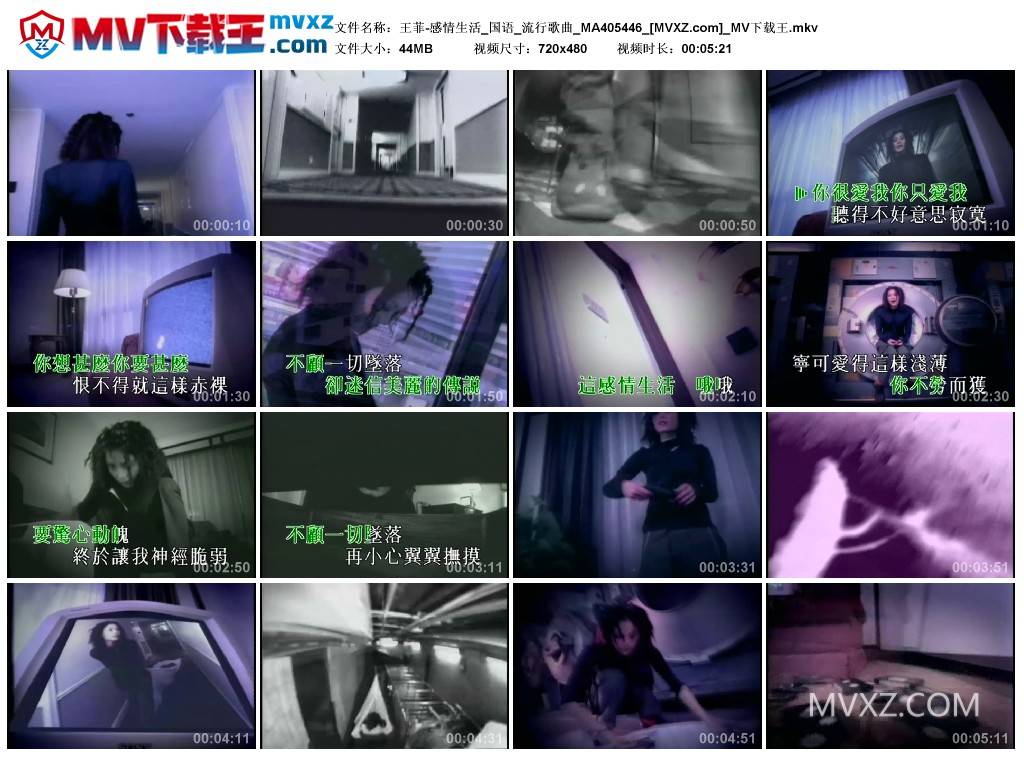 王菲-感情生活_国语_流行歌曲_MA405446